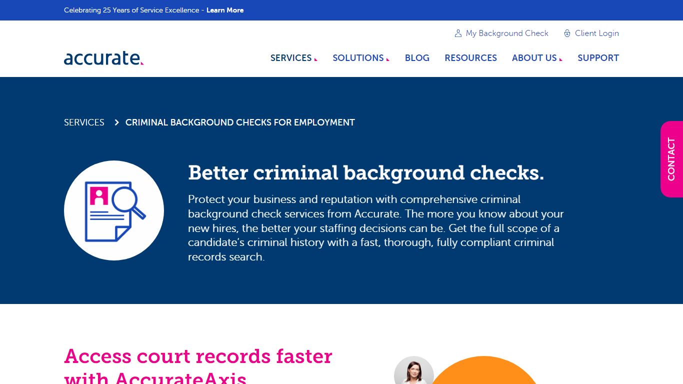 Criminal Background Checks for Employment - Accurate